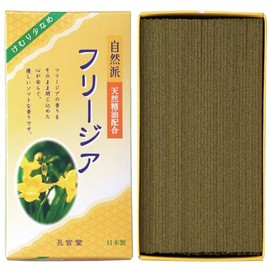 Kameyama Kokadou Incense Sticks, Natural Freesia Scent, Low Smoke, Approx. 4.9 oz (140 g), Approx. 310 Sticks, Low Smoke Incense