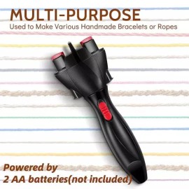 Automatic Hair Braider Electronic Twister for Braiding Braid Tool Machine DIY Tangling Roller Maker [USB Recharge]