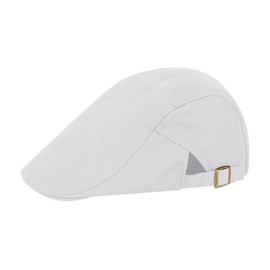 TopTie Chef Hat, Adjustable Beret Hat for Men and Women, Restaurant Cafe & Bakery Chef Cap-White