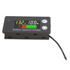 Battery Capacity Tester LCD Color Screen DC Voltmeter with Alarm