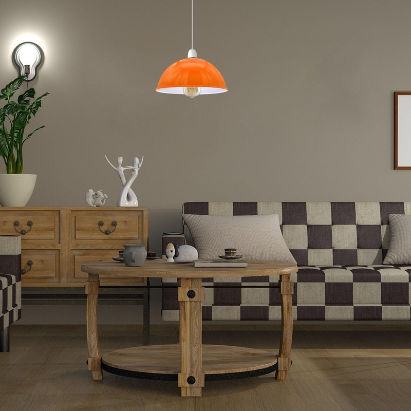 LEDSone Industrial Ceiling Pendant Light Shades, Retro Vintage Style Dome