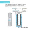 Max Water 21 PCS Sediment Carbon Reverse Osmosis Drinking Water