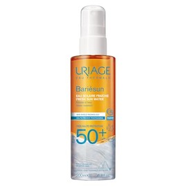 URIAGE Agua Solar Fresca Termal SPF50+ - Protección UVA/UVB - Hidratante y Antioxidante - Con Astaxantina y Vitamina E - Textura Ligera y Absorción Rápida - Para Toda la Familia