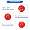 uxcell 2Pcs Threaded Ball Knobs, M12 Female Thread Thermoset Ball