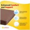 Blue Wave Seat Cushion for 2-Person Sauna - Brown