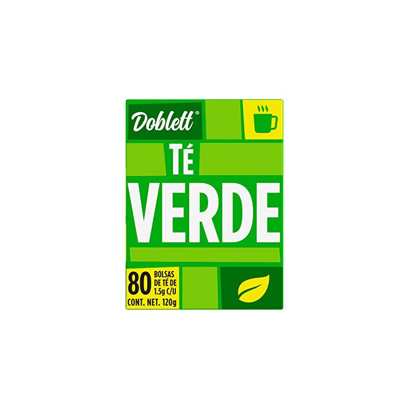 Doblett Té Doblett Verde 80 sobres 96g, Té Verde, 120