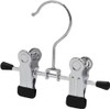 Norhogo Pack of 9 Multifunctional Metal Hangers, Double Adjustable Clips,