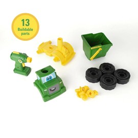 John Deere Build A Buddy Green Dump Truck Toy - LP84495