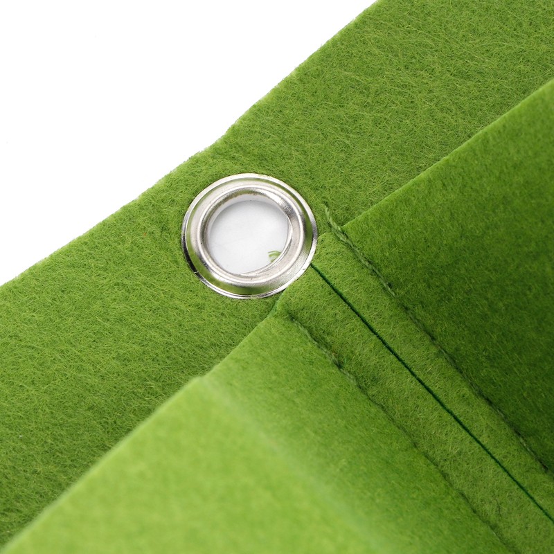 4Pcs 4 Pocket Plant Grow Bag Wall Mounted Reusable Degradable