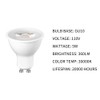 FEMILA GU10 LED Bulb 5W, 3000K Soft White 360 Lumens,