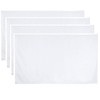 CMD Class Flags, White, Plain, 4 Flags, Cheering Flags, 59.1