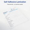Avery Clear Laminating Sheets, 9" x 12", Permanent Self-Adhesive, 500