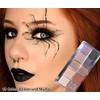 Go Ho 10 Colors Eyeshadow Palette,Matte&Glitter Eyeshadow Makeup,High Pigmented Shades,Naturing-Looking,