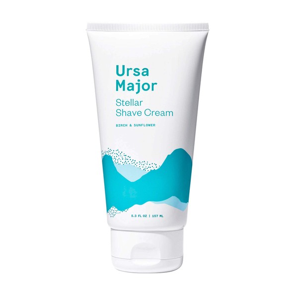 Ursa Major Natural Shave Cream | Non-irritating, Vegan and Cruelty-Free | Formulated for Men and Women | 5.3 Ounces