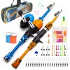 Kid Fishing Pole,Small Fishing Pole and Reel Combo Portable Telescopic