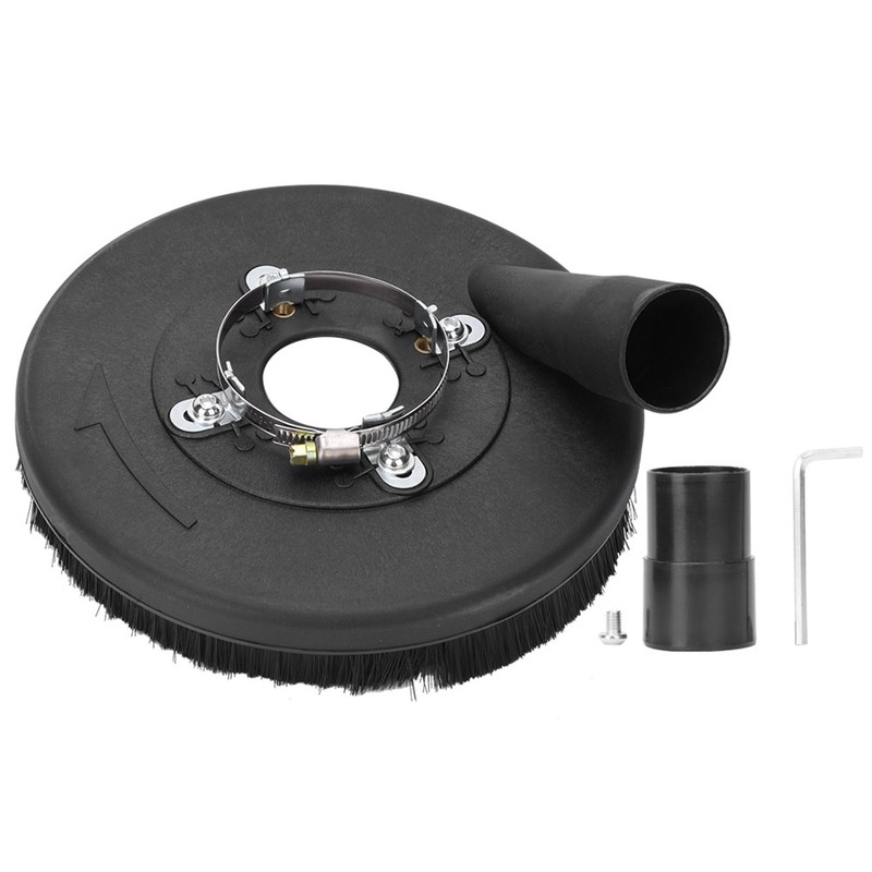 7 Inch Dry Grinding Dust Collector Cover Shroud for 180/230mm