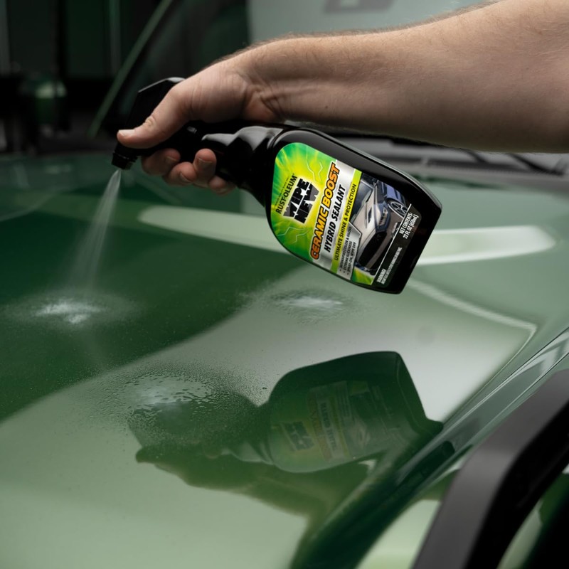 Wipe New Rust-Oleum 381404 Ceramic Boost Hybrid Sealant, 22 oz