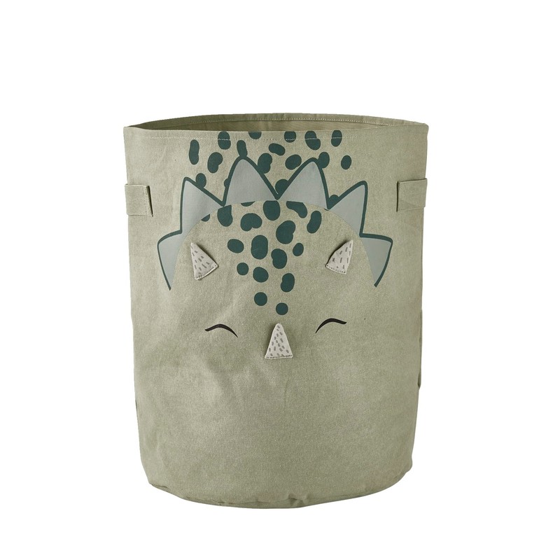 VERTBAUDET Children's Room Storage Basket XL "Small Dino" Blue/Green One