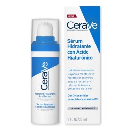 💧✨ Kit Hidratante CeraVe: Sérum Ácido Hialurónico + Contorno de Ojos para una Piel Suave y Revitalizada 🌿👁️