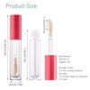 CAIYA 10PCS Empty Lip Gloss Tubes with Wand Applicator, 3ml