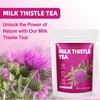 VAEYAE Dried Milk Thistle Herbal Tea for Liver Detox and