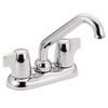 Moen Chrome Chateau Two-Handle 4-Inch Centerset Utility or Laundry Sink