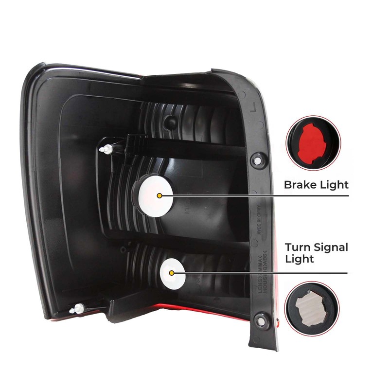 Escape Tail Lights Assembly Compatible with 2008-2012 Ford Escape Right