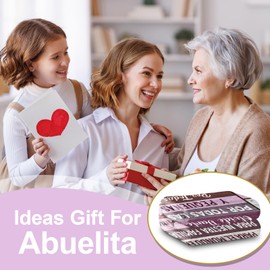 CMAJZIN Abuela Gifts Blankets 50" X 60", Abuelita Gifts, Abuela Regalos, Regalos para Abuela, Regalo para Abuelita, Grandma Gifts in Spanish, Gifts for Grandma, Grandma Birthday Gifts