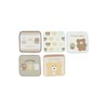 Marushin 1955004300 Mini Towels, Set of 5, Loose Style, Character,