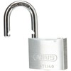 ABUS Vorhängeschloss Titalium 64TI/40 - Kellerschloss mit Schlosskörper aus Spezial-Aluminium