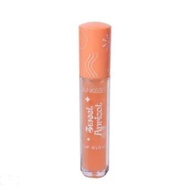 Sunkissed Sunset Lip Gloss - Sweet Apricot, Tinted Lip Gloss with Vitamin E, Nourishing Hydration and Smooth Texture