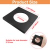 BokWin 2 Pcs Square Wall Split Flange Cover Escutcheon Plate