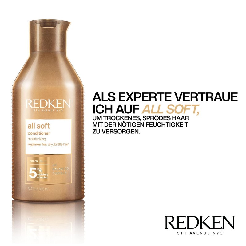 Redken Conditioner for dry and brittle hair, invigorates and hydrates,
