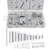 200Pcs Springs Assorted Set, Tension Springs Assorted, Metal Springs Assortment