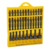 35Pcs Screwdriver Bit Set Magnetic S2 Steel 1/4in Hex Shank