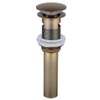 Pop Up Drain Stopper with Overflow, Beelee Bathroom Vanity Vessel