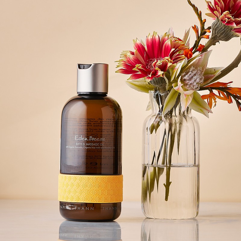 THANN Eden Breeze Bath & Massage Oil 295ml - THANN