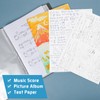 2 Pcs A4 Display Folders, 120 Pockets A4 Display Book