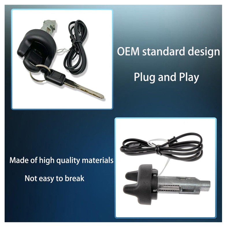 Ignition Lock Cylinder with 2 Keys Compatible with 1997-2004 Buick