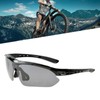 Cycling Sunglasses UV 400 Protection Clear 4 Replaceable Lens Sports
