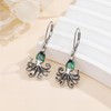 LONAGO Octopus Earrings for Women 925 Sterling Silver Ocean Theme