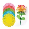 Baker Ross EV191 Coloured Paper Doilies Value Pack — ⁠Creative