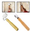 2Pcs Wallpaper Decorating Roller Flat Pressure Roller Internal External Corner