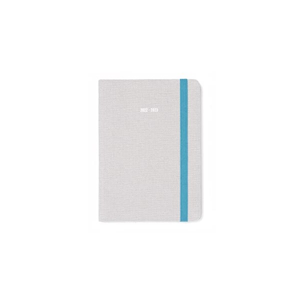 Letts of London Raw A6 Week to View 2022/2023 Academic Diary - Grey, 23-031733