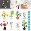 Flintronic 8pcs Mini Vase Fridge Magnets, 3D Tiny Bud Vases,