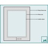 Passe-Partout Photo Frame Size 70x100 cm - Photo Size 65x95