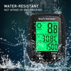 Wired Bike Computer 19 Functions Touch Bike Speedometer Odometer Waterproof