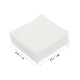 Outanaya Makeup Sponge 360 Sheets Gentle Makeup Remover Pads Face Cleaning Pads Non-woven for Travel