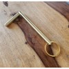 Solid Brass Custom Elevator Door Key, Single Drop Key
