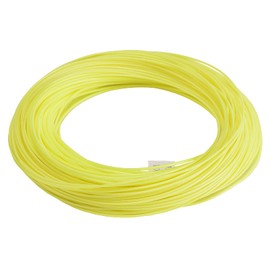 SF WF5F 100FT Fly Fishing Line Weight Forward Floating Fly Line for Fly Fishing Double Welded Loops Fluo Yellow